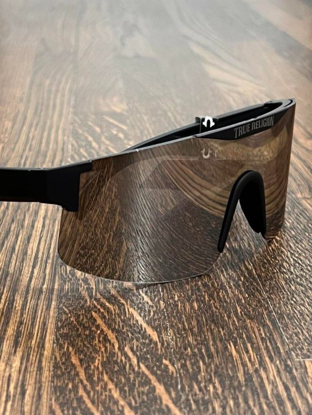 true religion y2k rimless silver mirror glasses - Picture 2 of 3